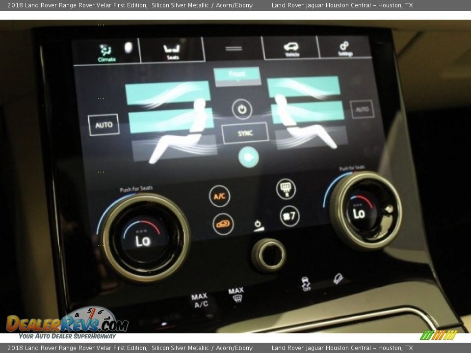 2018 Land Rover Range Rover Velar First Edition Silicon Silver Metallic / Acorn/Ebony Photo #22