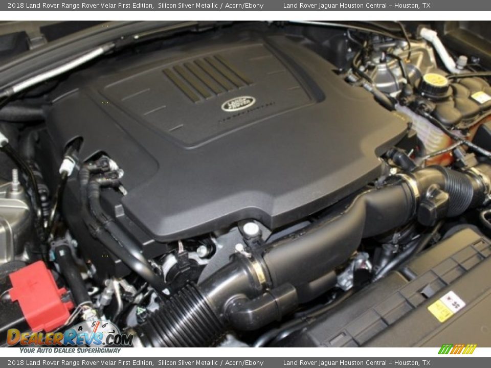 2018 Land Rover Range Rover Velar First Edition Silicon Silver Metallic / Acorn/Ebony Photo #31
