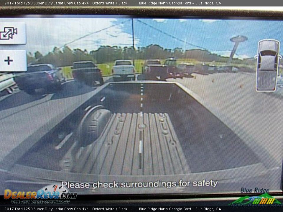 2017 Ford F250 Super Duty Lariat Crew Cab 4x4 Oxford White / Black Photo #25