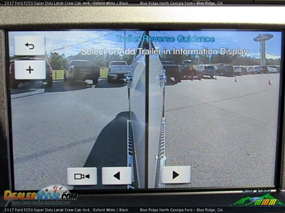 2017 Ford F250 Super Duty Lariat Crew Cab 4x4 Oxford White / Black Photo #26