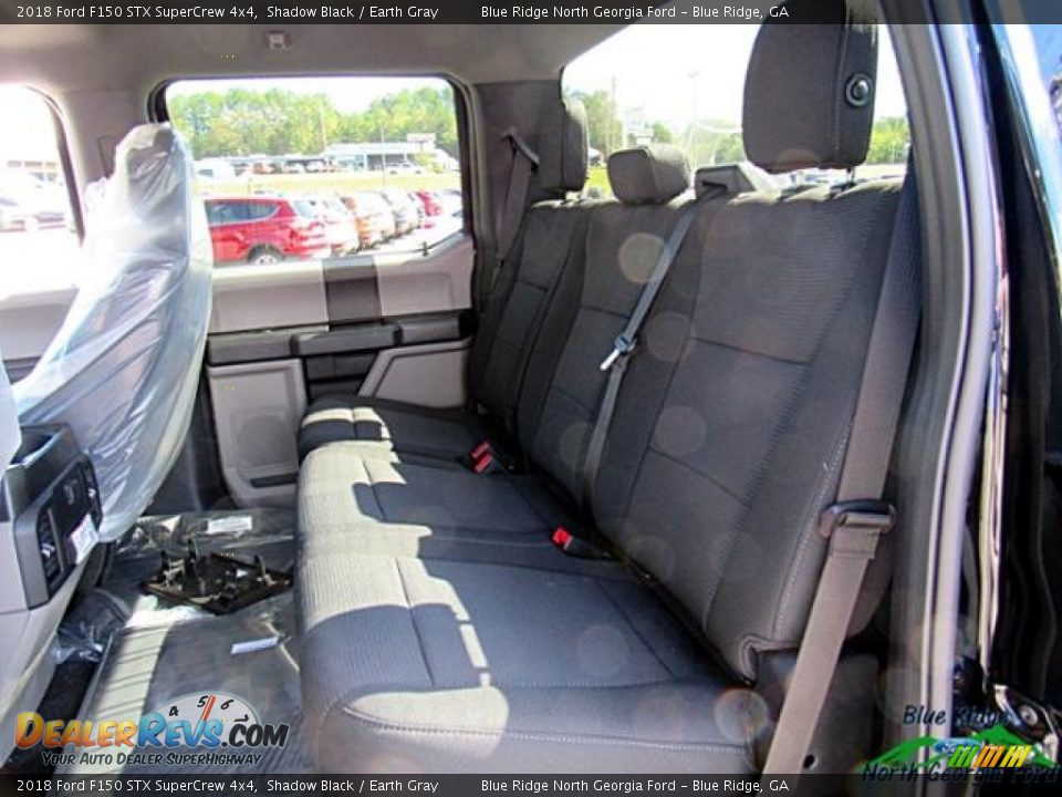 2018 Ford F150 STX SuperCrew 4x4 Shadow Black / Earth Gray Photo #12