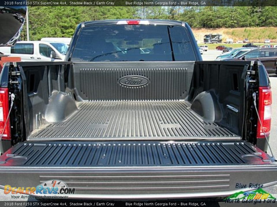 2018 Ford F150 STX SuperCrew 4x4 Shadow Black / Earth Gray Photo #13