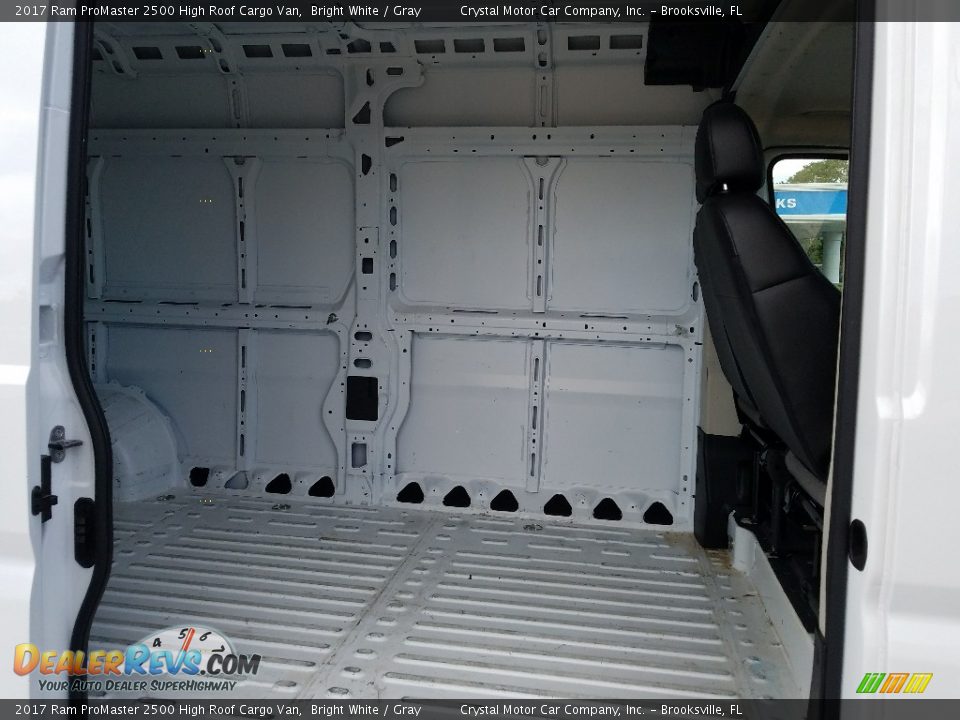 2017 Ram ProMaster 2500 High Roof Cargo Van Bright White / Gray Photo #16