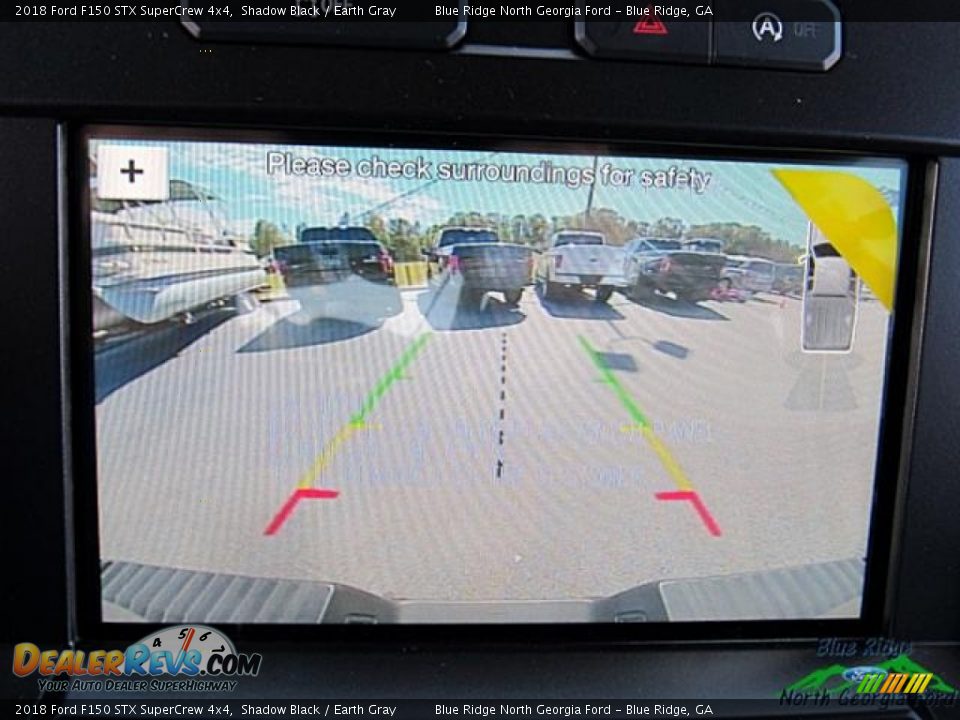 2018 Ford F150 STX SuperCrew 4x4 Shadow Black / Earth Gray Photo #19