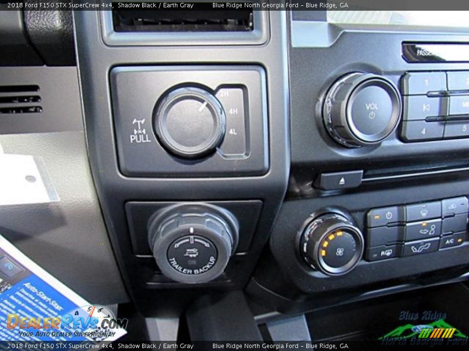 2018 Ford F150 STX SuperCrew 4x4 Shadow Black / Earth Gray Photo #21