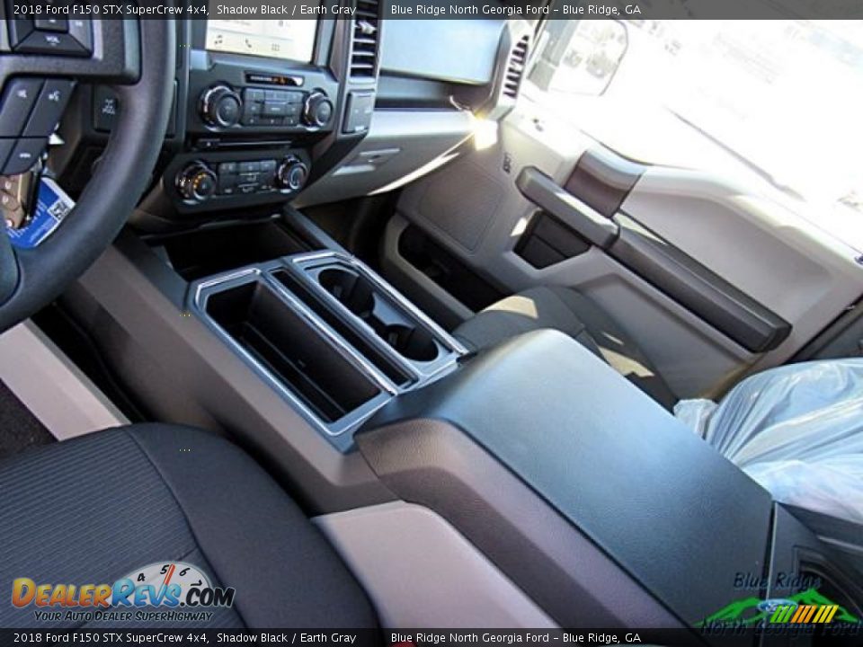 2018 Ford F150 STX SuperCrew 4x4 Shadow Black / Earth Gray Photo #23