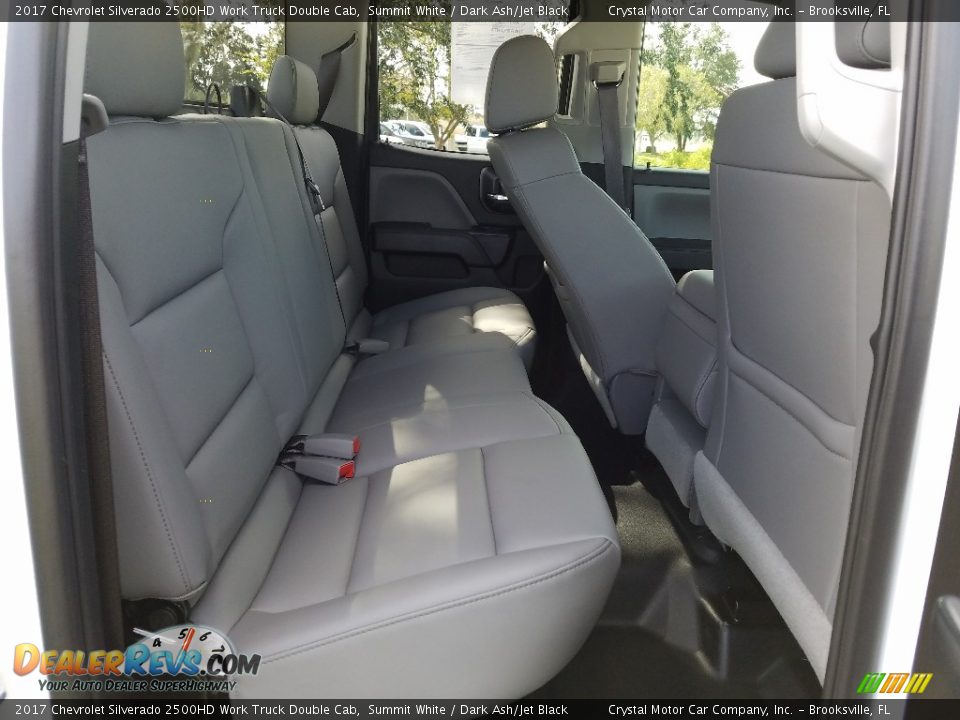 2017 Chevrolet Silverado 2500HD Work Truck Double Cab Summit White / Dark Ash/Jet Black Photo #11