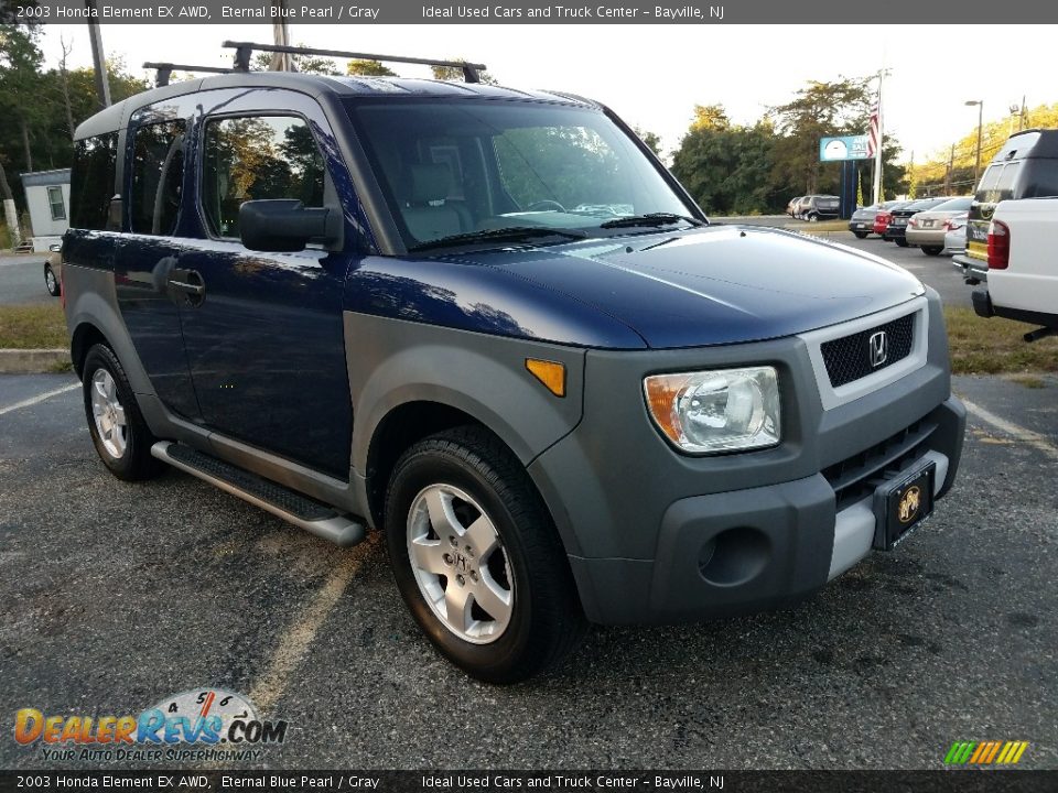 2003 Honda Element EX AWD Eternal Blue Pearl / Gray Photo #1