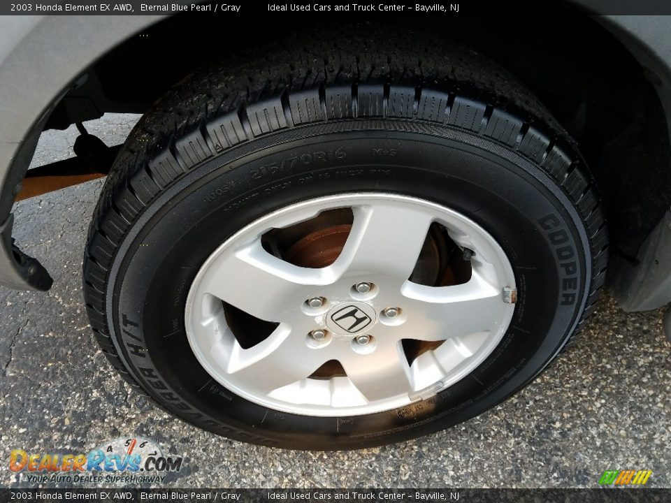2003 Honda Element EX AWD Eternal Blue Pearl / Gray Photo #2