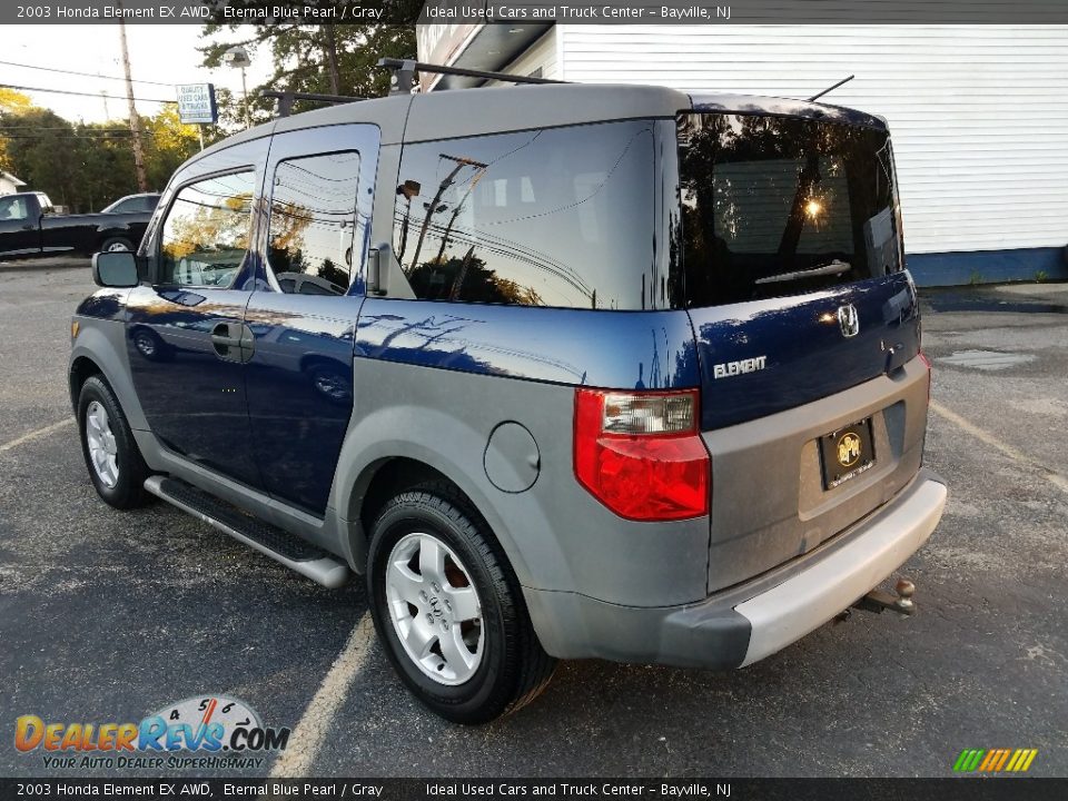 2003 Honda Element EX AWD Eternal Blue Pearl / Gray Photo #3