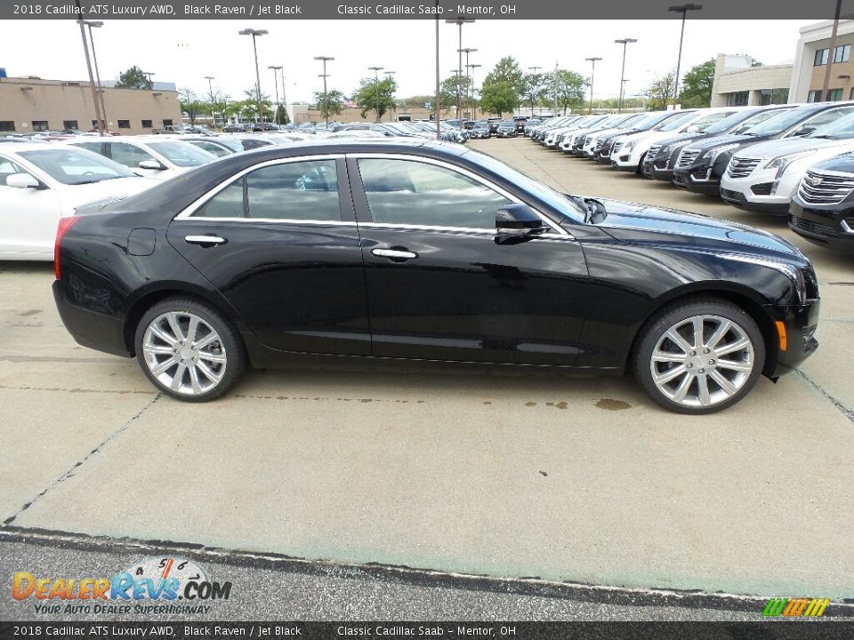 Black Raven 2018 Cadillac ATS Luxury AWD Photo #2