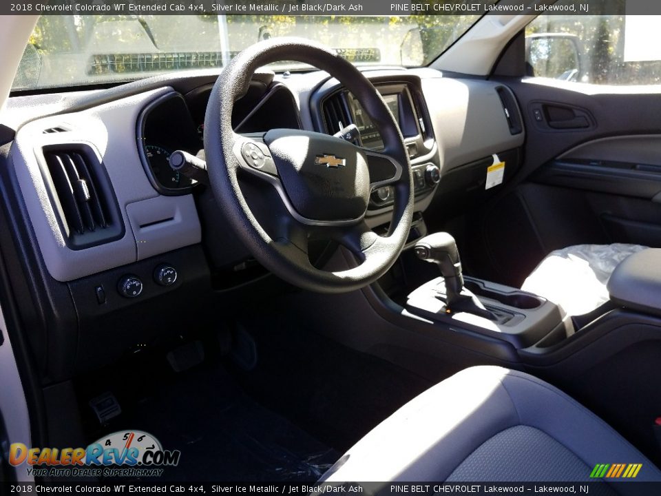 2018 Chevrolet Colorado WT Extended Cab 4x4 Silver Ice Metallic / Jet Black/Dark Ash Photo #8