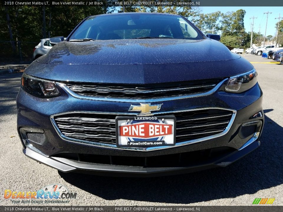 2018 Chevrolet Malibu LT Blue Velvet Metallic / Jet Black Photo #2