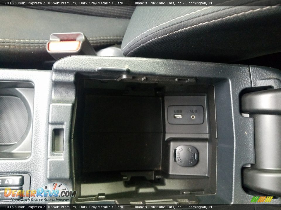 2016 Subaru Impreza 2.0i Sport Premium Dark Gray Metallic / Black Photo #27