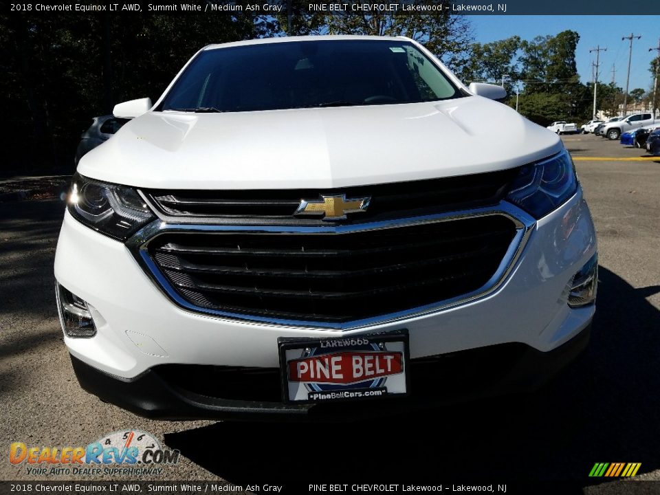 2018 Chevrolet Equinox LT AWD Summit White / Medium Ash Gray Photo #2