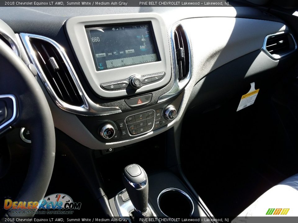 2018 Chevrolet Equinox LT AWD Summit White / Medium Ash Gray Photo #10
