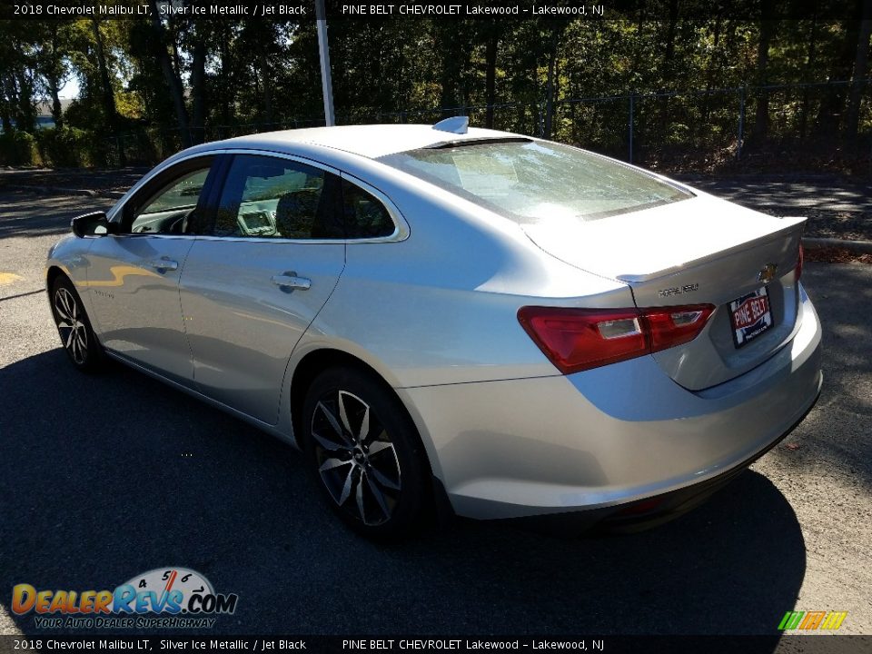 2018 Chevrolet Malibu LT Silver Ice Metallic / Jet Black Photo #4