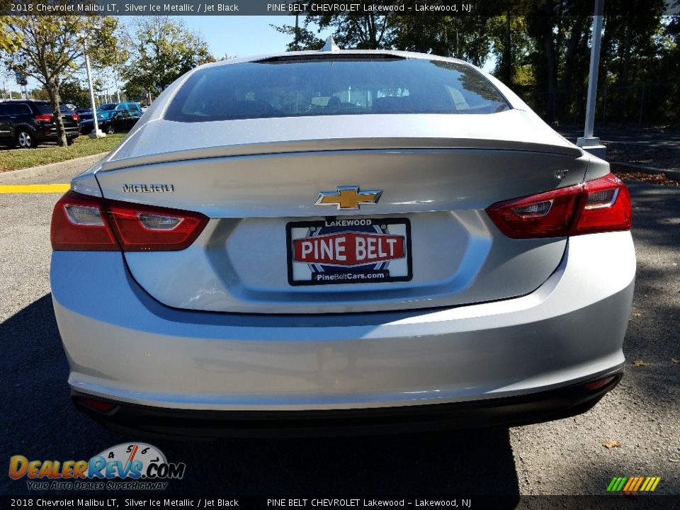 2018 Chevrolet Malibu LT Silver Ice Metallic / Jet Black Photo #5