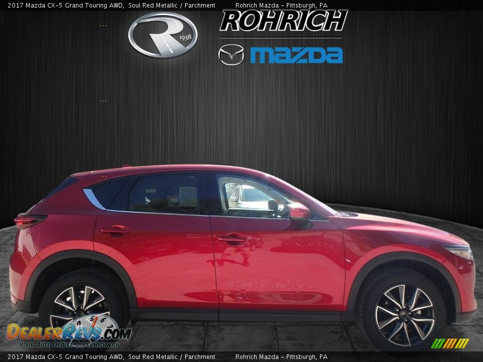 2017 Mazda CX-5 Grand Touring AWD Soul Red Metallic / Parchment Photo #2