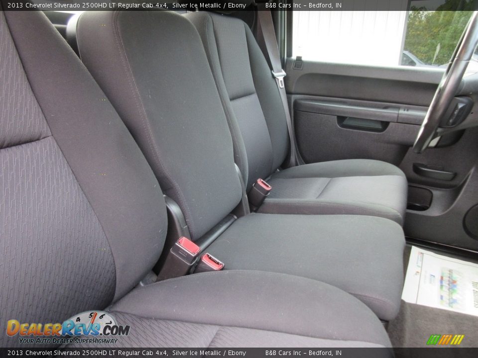 2013 Chevrolet Silverado 2500HD LT Regular Cab 4x4 Silver Ice Metallic / Ebony Photo #19