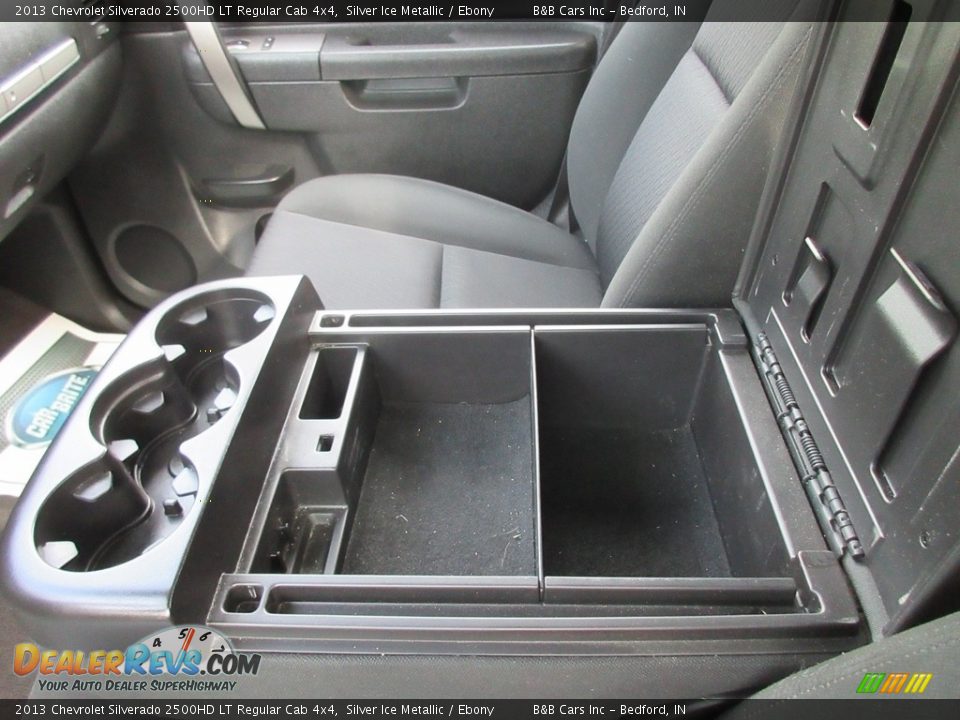 2013 Chevrolet Silverado 2500HD LT Regular Cab 4x4 Silver Ice Metallic / Ebony Photo #27
