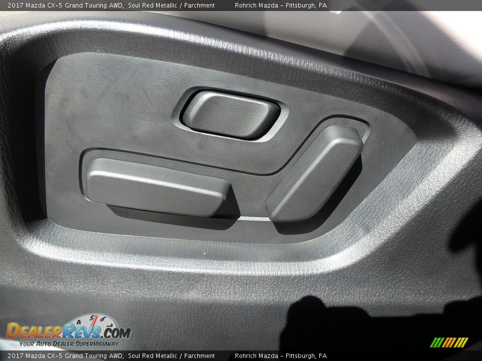 2017 Mazda CX-5 Grand Touring AWD Soul Red Metallic / Parchment Photo #11
