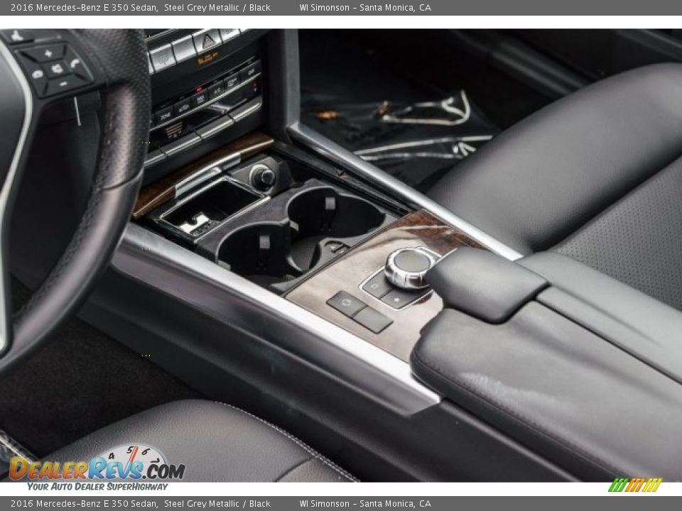 2016 Mercedes-Benz E 350 Sedan Steel Grey Metallic / Black Photo #18