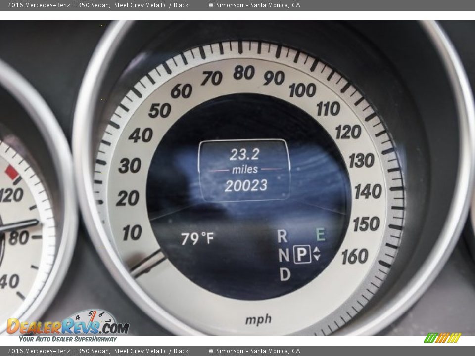 2016 Mercedes-Benz E 350 Sedan Steel Grey Metallic / Black Photo #29