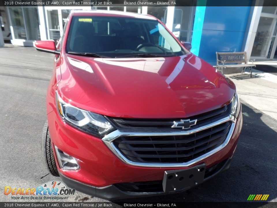 2018 Chevrolet Equinox LT AWD Cajun Red Tintcoat / Jet Black Photo #2