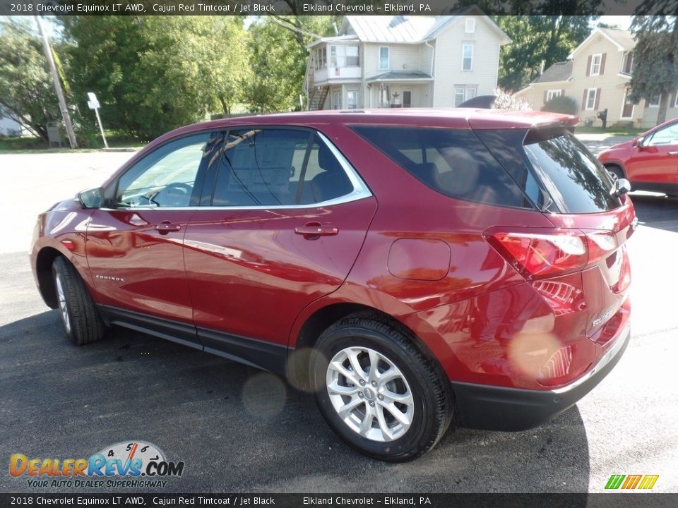 2018 Chevrolet Equinox LT AWD Cajun Red Tintcoat / Jet Black Photo #5