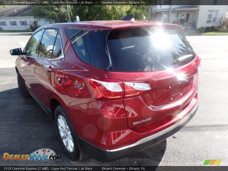 2018 Chevrolet Equinox LT AWD Cajun Red Tintcoat / Jet Black Photo #6