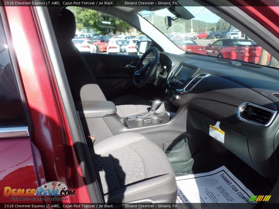 2018 Chevrolet Equinox LT AWD Cajun Red Tintcoat / Jet Black Photo #14
