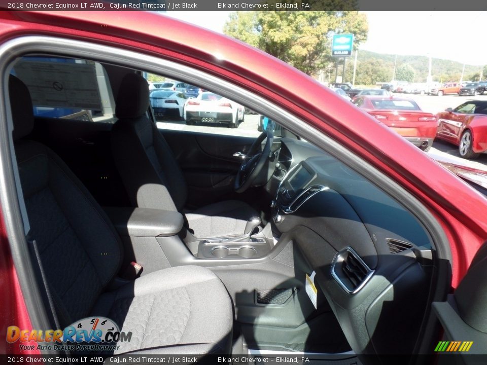 2018 Chevrolet Equinox LT AWD Cajun Red Tintcoat / Jet Black Photo #15