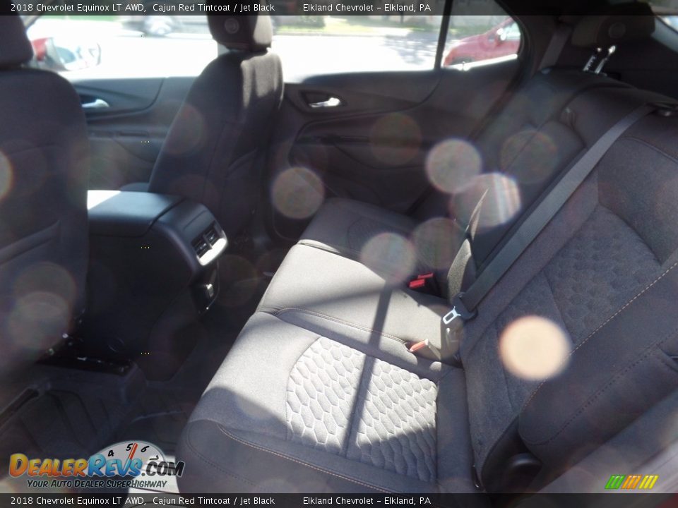 2018 Chevrolet Equinox LT AWD Cajun Red Tintcoat / Jet Black Photo #16