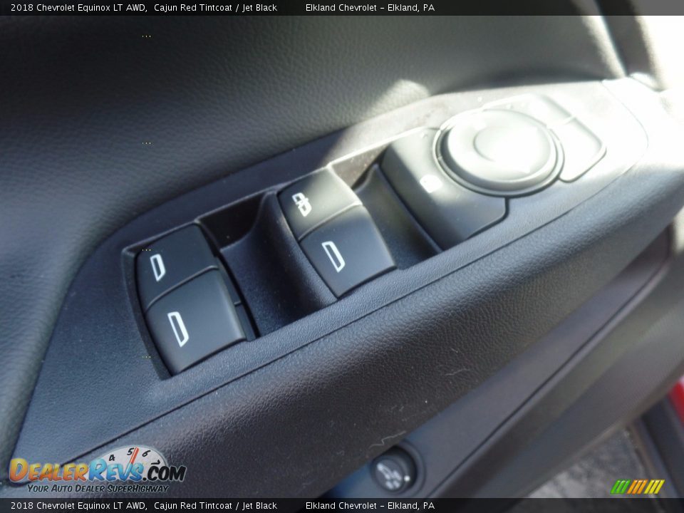 2018 Chevrolet Equinox LT AWD Cajun Red Tintcoat / Jet Black Photo #19