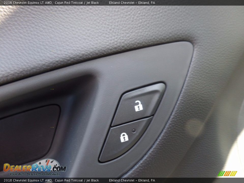 2018 Chevrolet Equinox LT AWD Cajun Red Tintcoat / Jet Black Photo #20