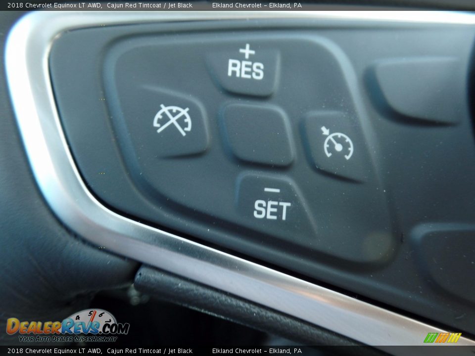 2018 Chevrolet Equinox LT AWD Cajun Red Tintcoat / Jet Black Photo #24
