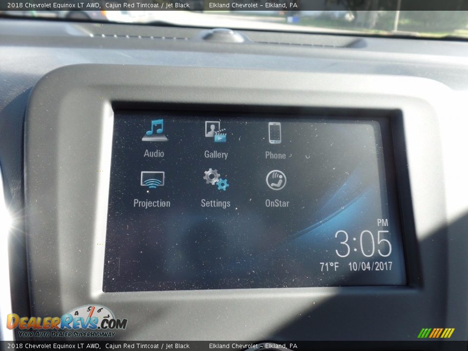 2018 Chevrolet Equinox LT AWD Cajun Red Tintcoat / Jet Black Photo #28