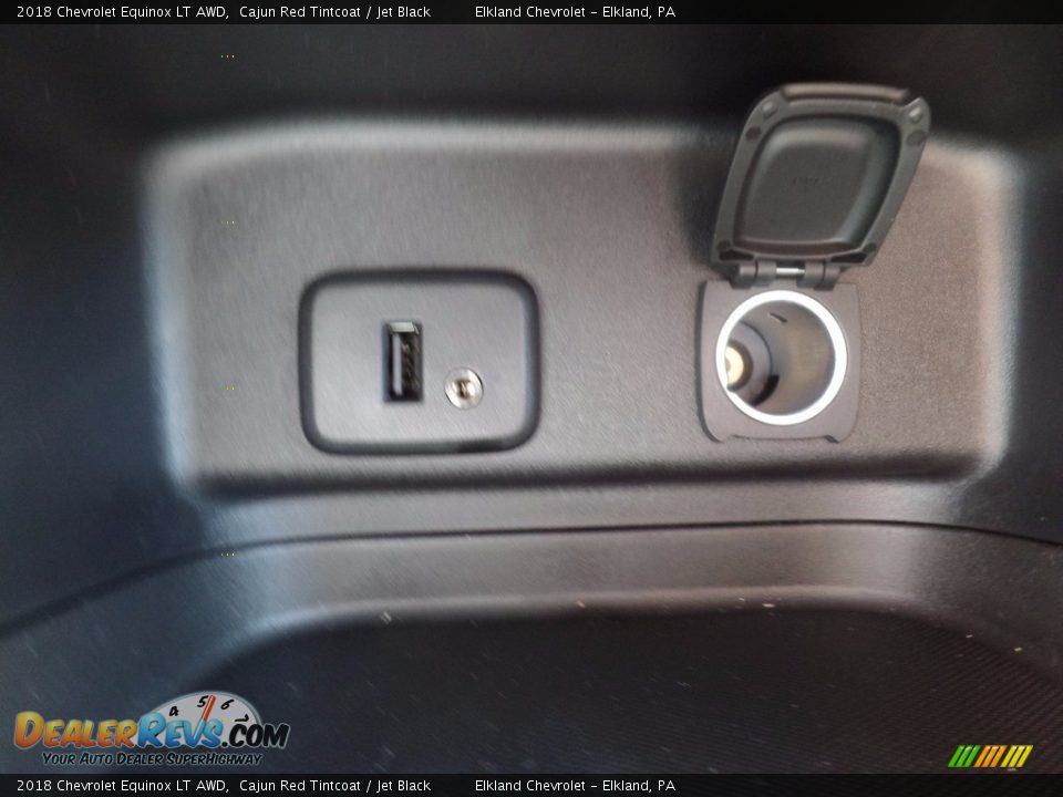 2018 Chevrolet Equinox LT AWD Cajun Red Tintcoat / Jet Black Photo #31