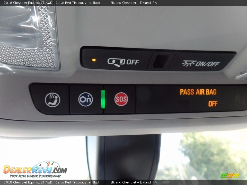 2018 Chevrolet Equinox LT AWD Cajun Red Tintcoat / Jet Black Photo #34
