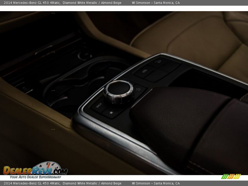 2014 Mercedes-Benz GL 450 4Matic Diamond White Metallic / Almond Beige Photo #20