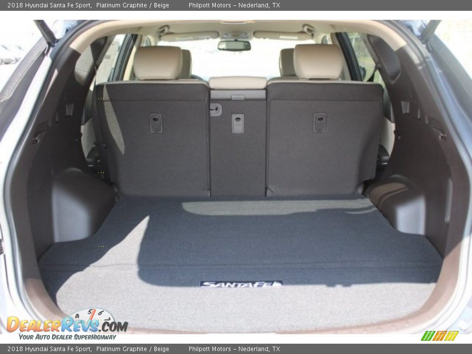 2018 Hyundai Santa Fe Sport Platinum Graphite / Beige Photo #23