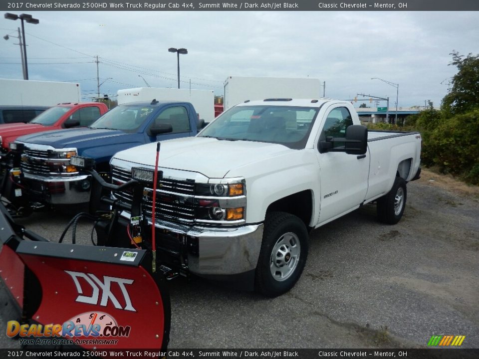 2017 Chevrolet Silverado 2500HD Work Truck Regular Cab 4x4 Summit White / Dark Ash/Jet Black Photo #1