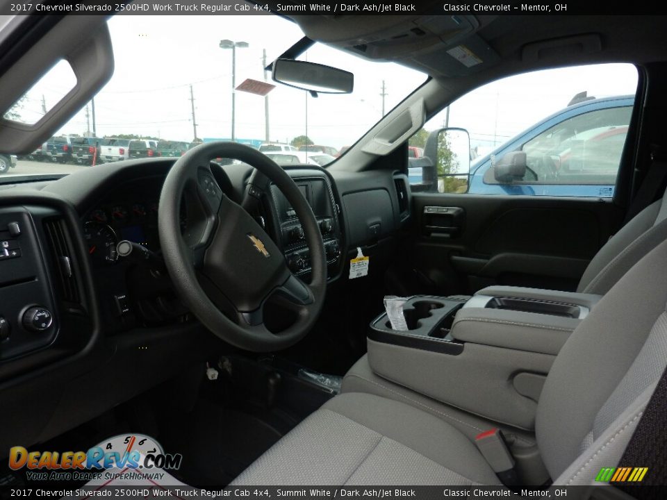 2017 Chevrolet Silverado 2500HD Work Truck Regular Cab 4x4 Summit White / Dark Ash/Jet Black Photo #6