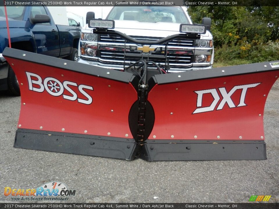 2017 Chevrolet Silverado 2500HD Work Truck Regular Cab 4x4 Summit White / Dark Ash/Jet Black Photo #8