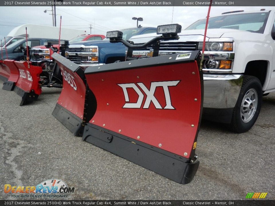 2017 Chevrolet Silverado 2500HD Work Truck Regular Cab 4x4 Summit White / Dark Ash/Jet Black Photo #9