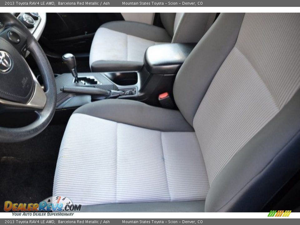 2013 Toyota RAV4 LE AWD Barcelona Red Metallic / Ash Photo #11