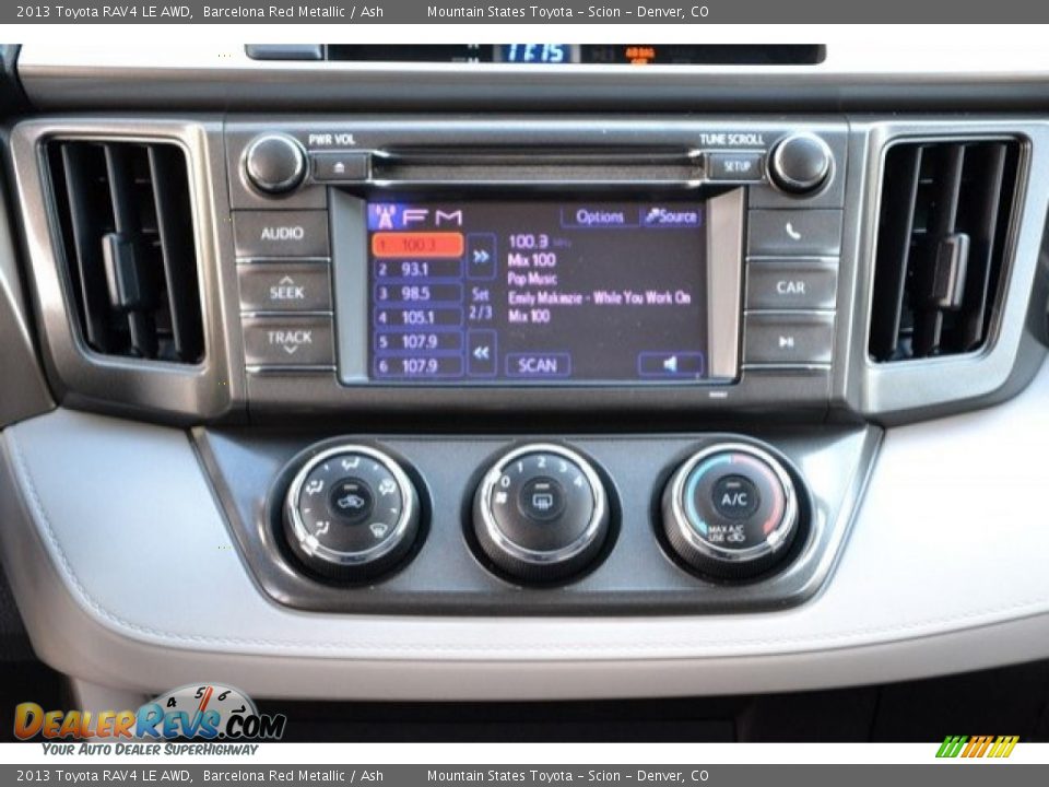 2013 Toyota RAV4 LE AWD Barcelona Red Metallic / Ash Photo #15