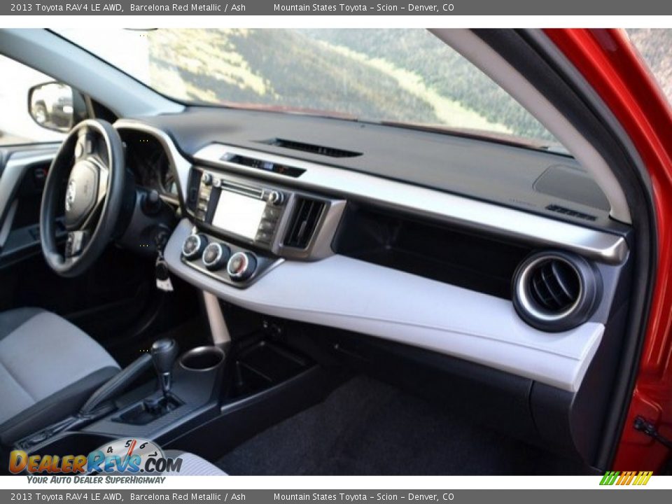 2013 Toyota RAV4 LE AWD Barcelona Red Metallic / Ash Photo #16
