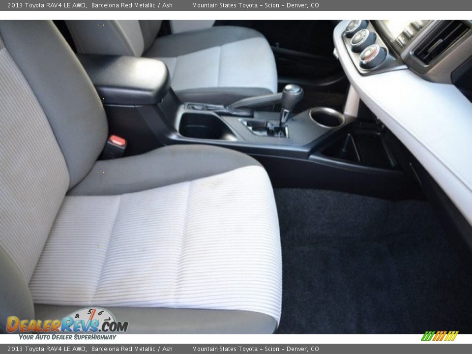 2013 Toyota RAV4 LE AWD Barcelona Red Metallic / Ash Photo #17